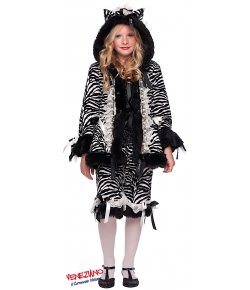 Costume di carnevale ZEBRA RAGAZZA